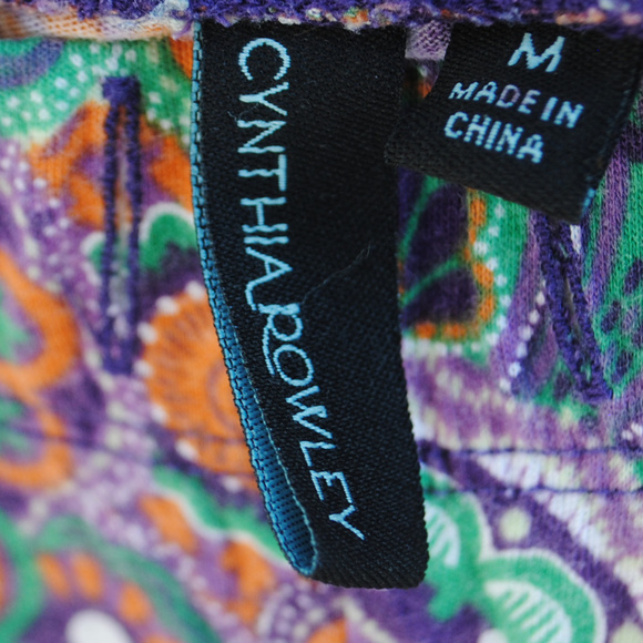 funky medium cynthia rowley pants - Picture 5 of 6